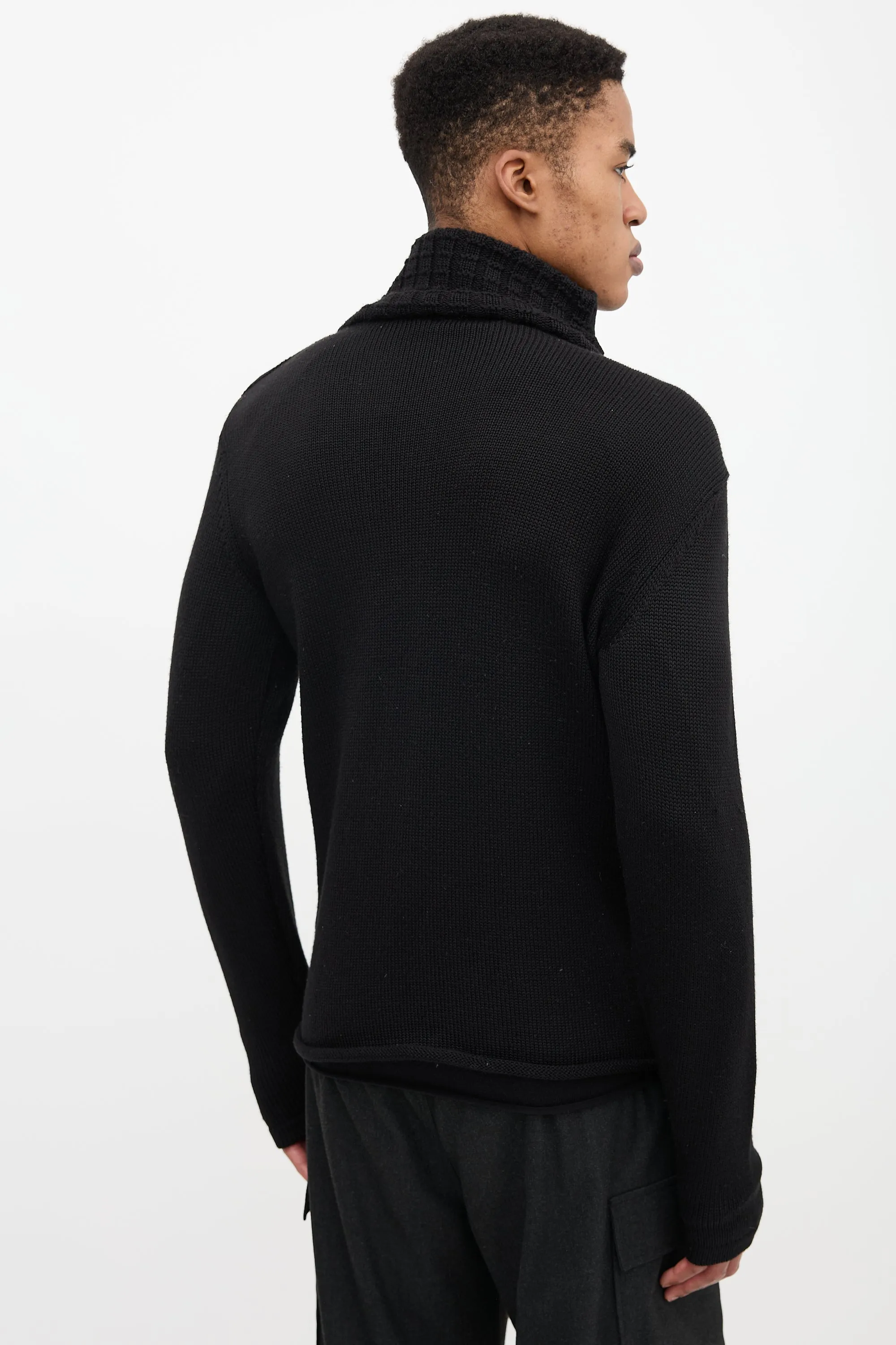 Asymmetrical Zip Sweater