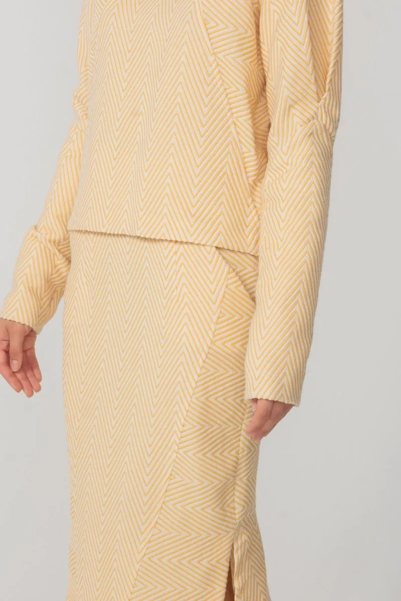 HARMONY SKIRT LEMON