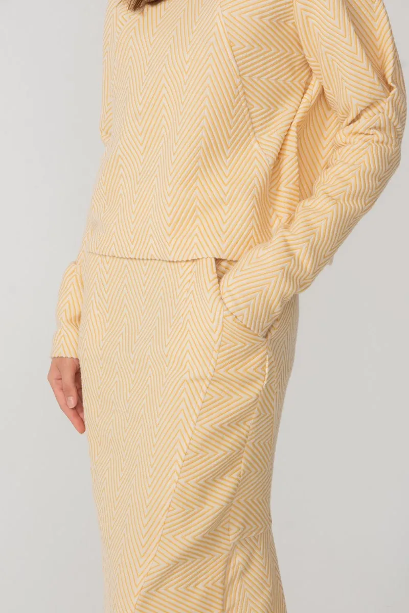 HARMONY SKIRT LEMON