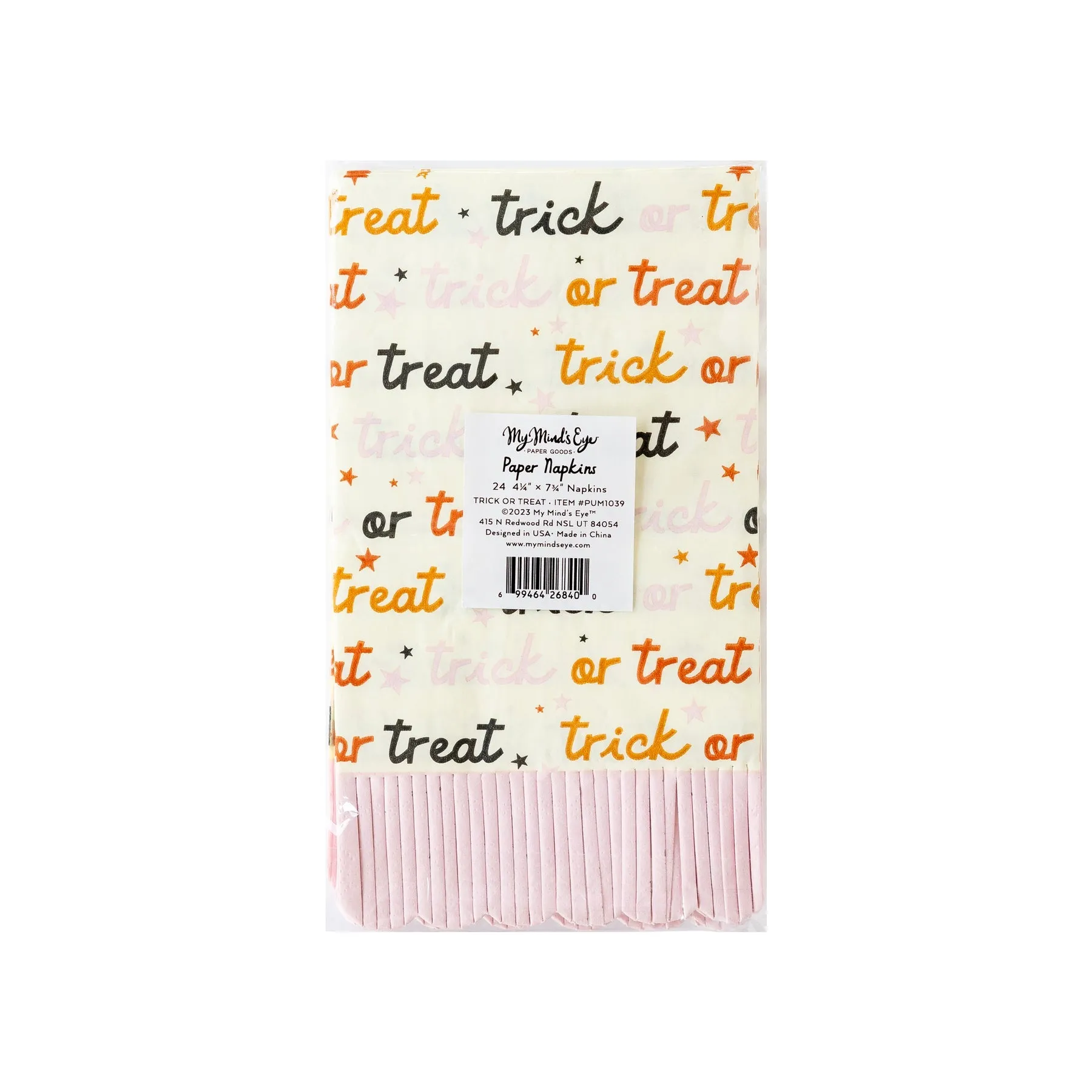 Hey Pumpkin Trick or Treat Dinner Napkins