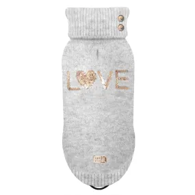 jade "love" sweater