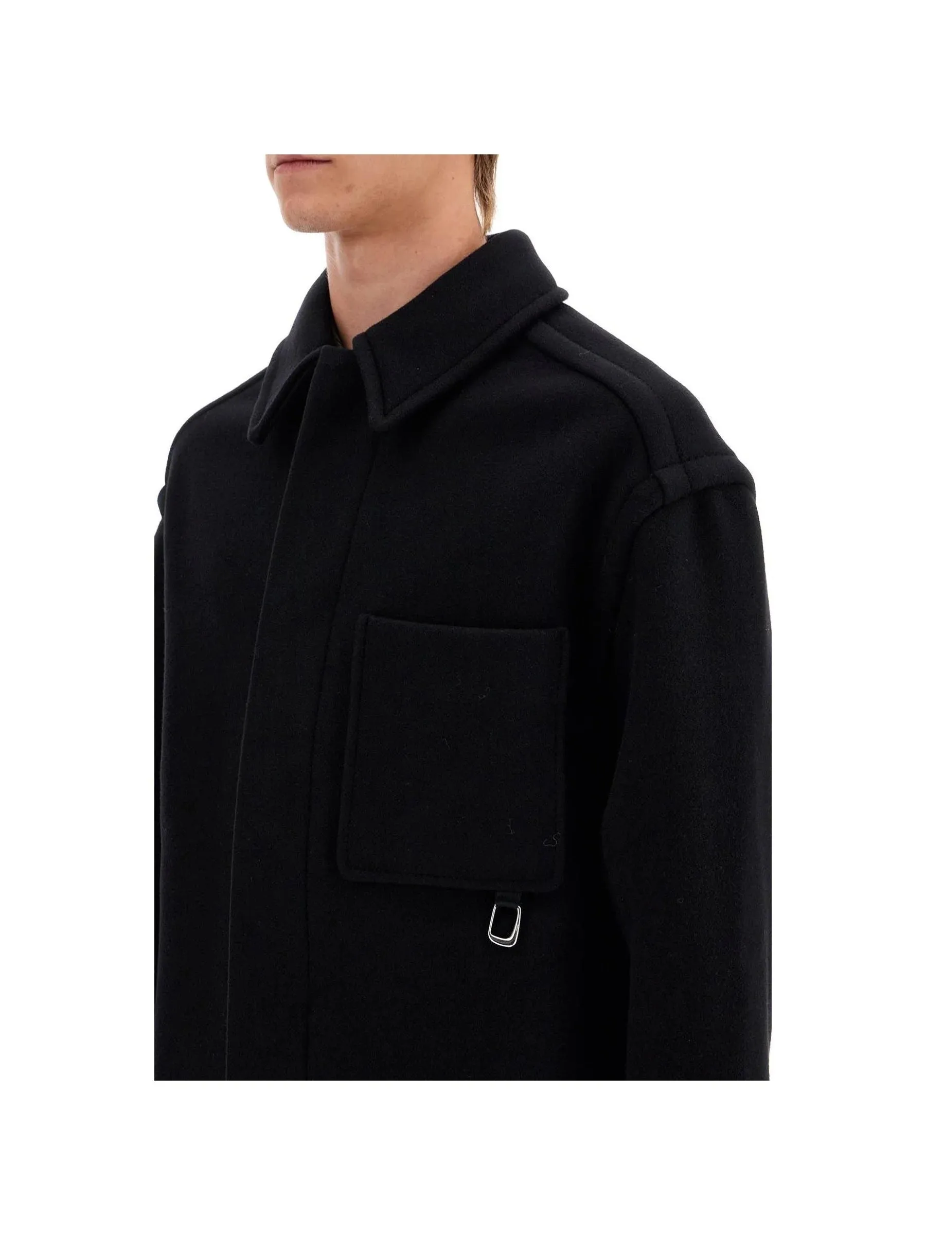 Le Manteau Court Wool Jacket