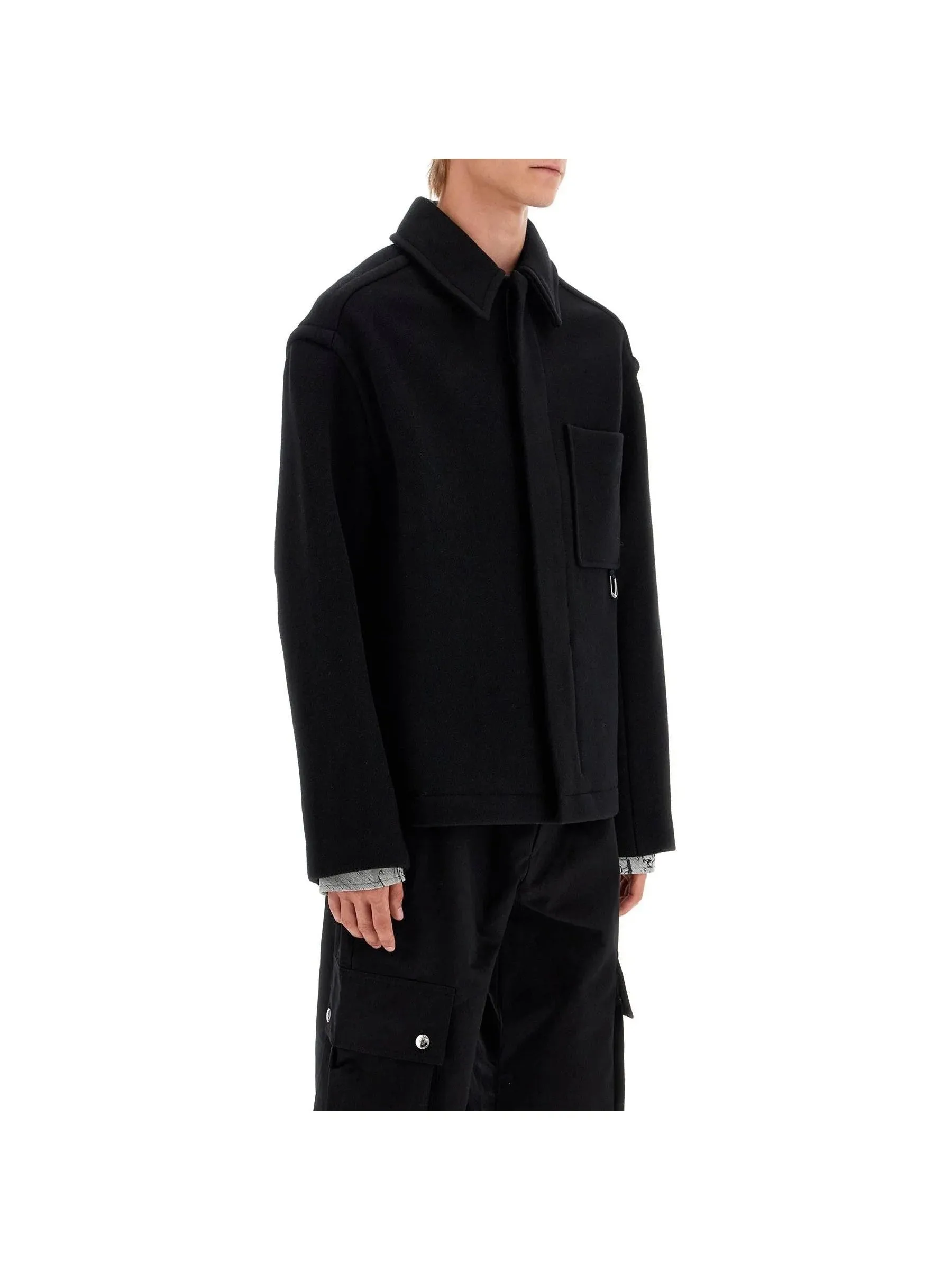 Le Manteau Court Wool Jacket