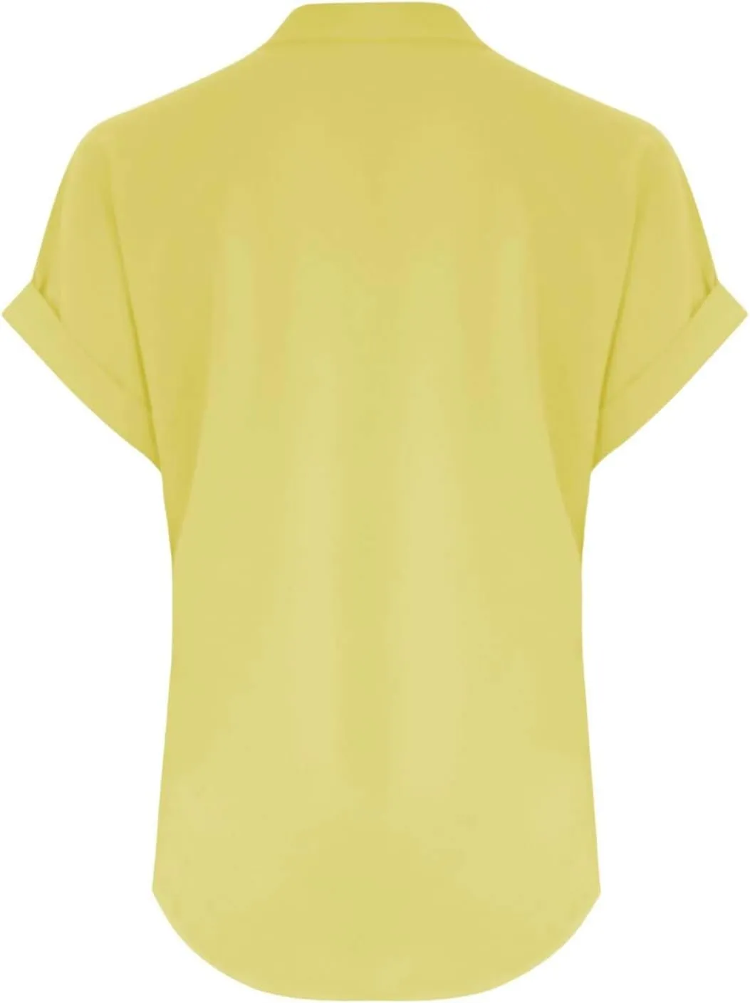 Linen Shirt for Women Summer Button Down Short Sleeve V Neck Tops Solid Color Comfy Blouses Casual Dressy Tunic Tees