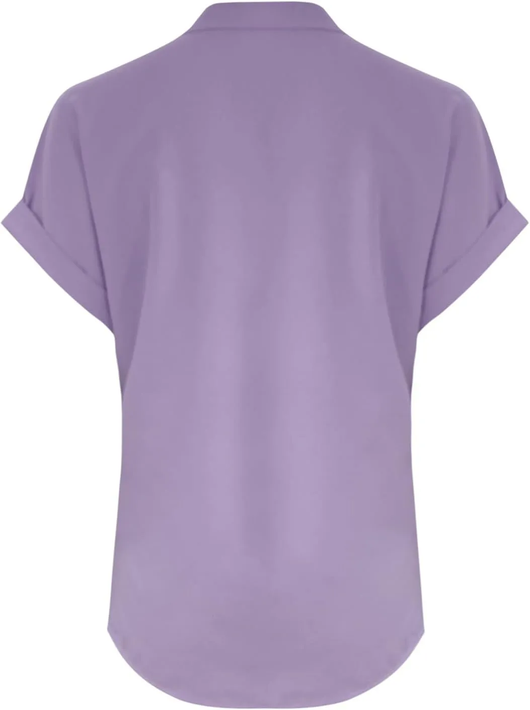 Linen Shirt for Women Summer Button Down Short Sleeve V Neck Tops Solid Color Comfy Blouses Casual Dressy Tunic Tees