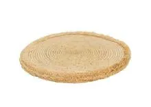 Natural Fringed Charger 15"