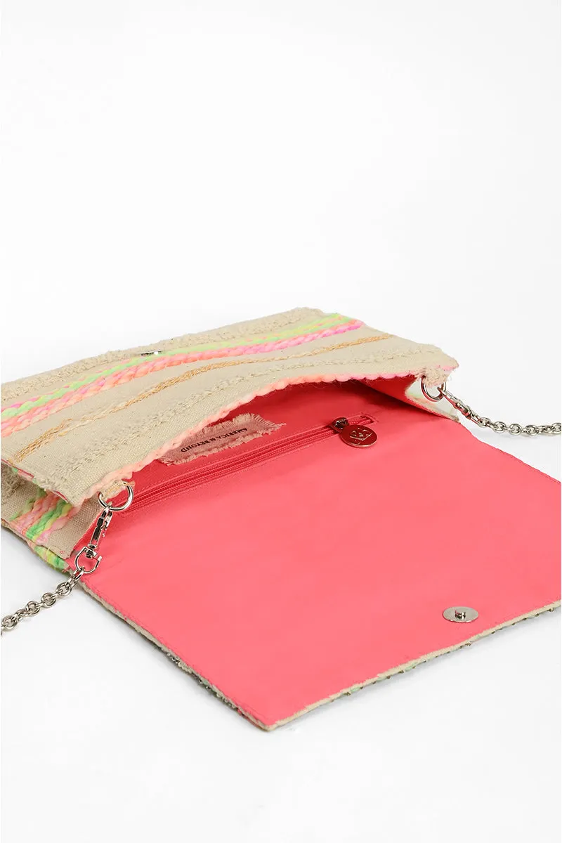 Neon Lights Impala Aztec Clutch