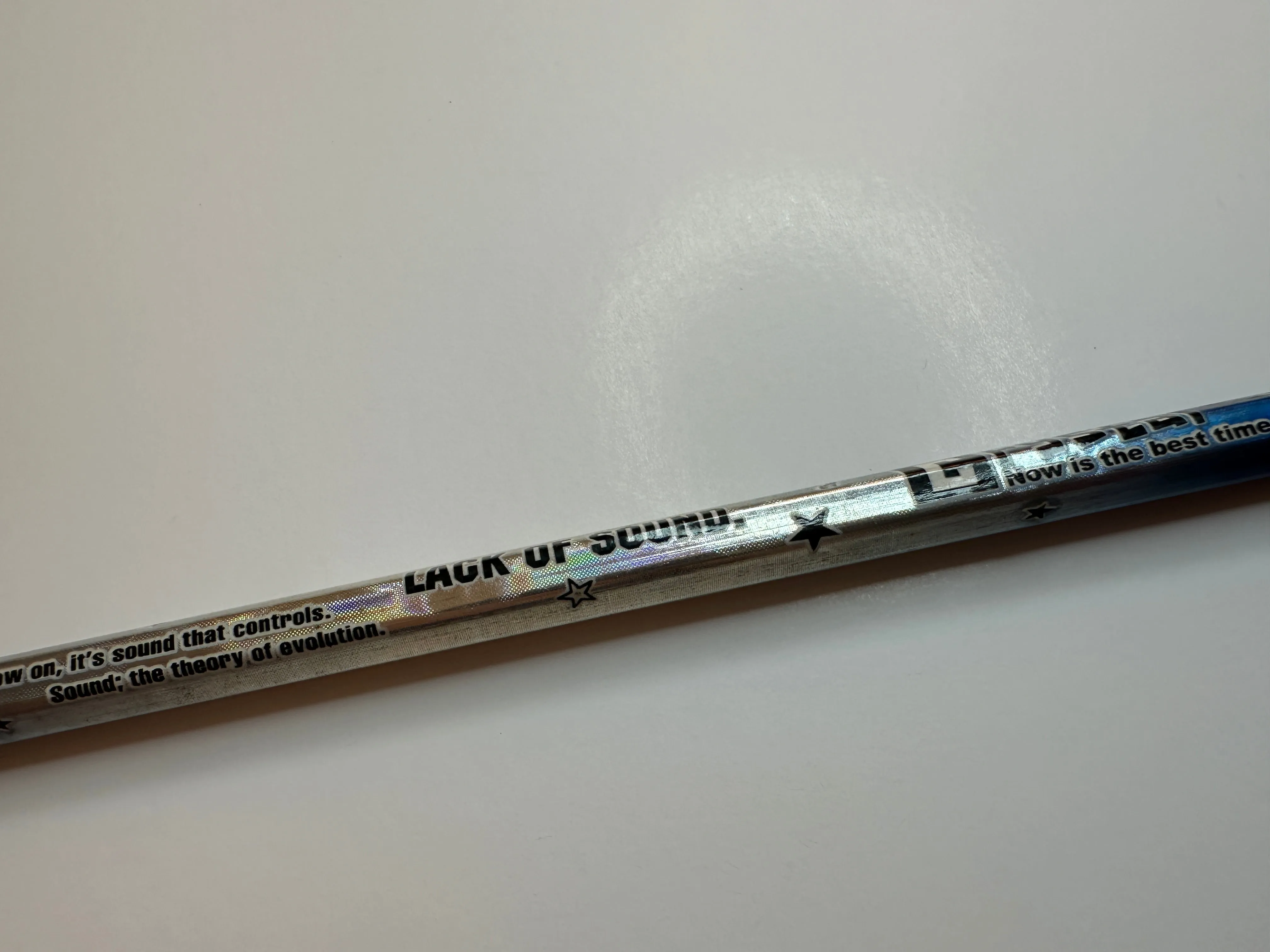 Q-Lia Vintage Lack Of Sound Rare Pencil