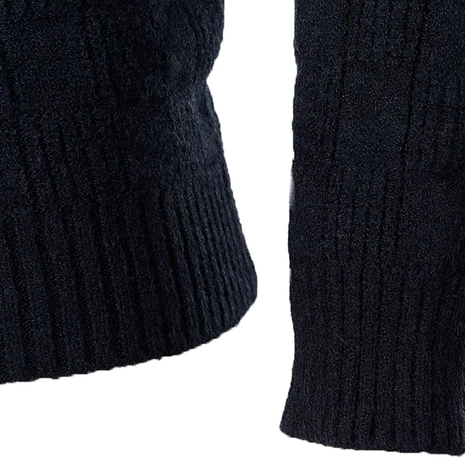 Sweaters for Men Men's Gradient Turtleneck Sweaters Long Sleeve Slim Fit Ribbed Knit Wool Thermal Pullover Sweater Top