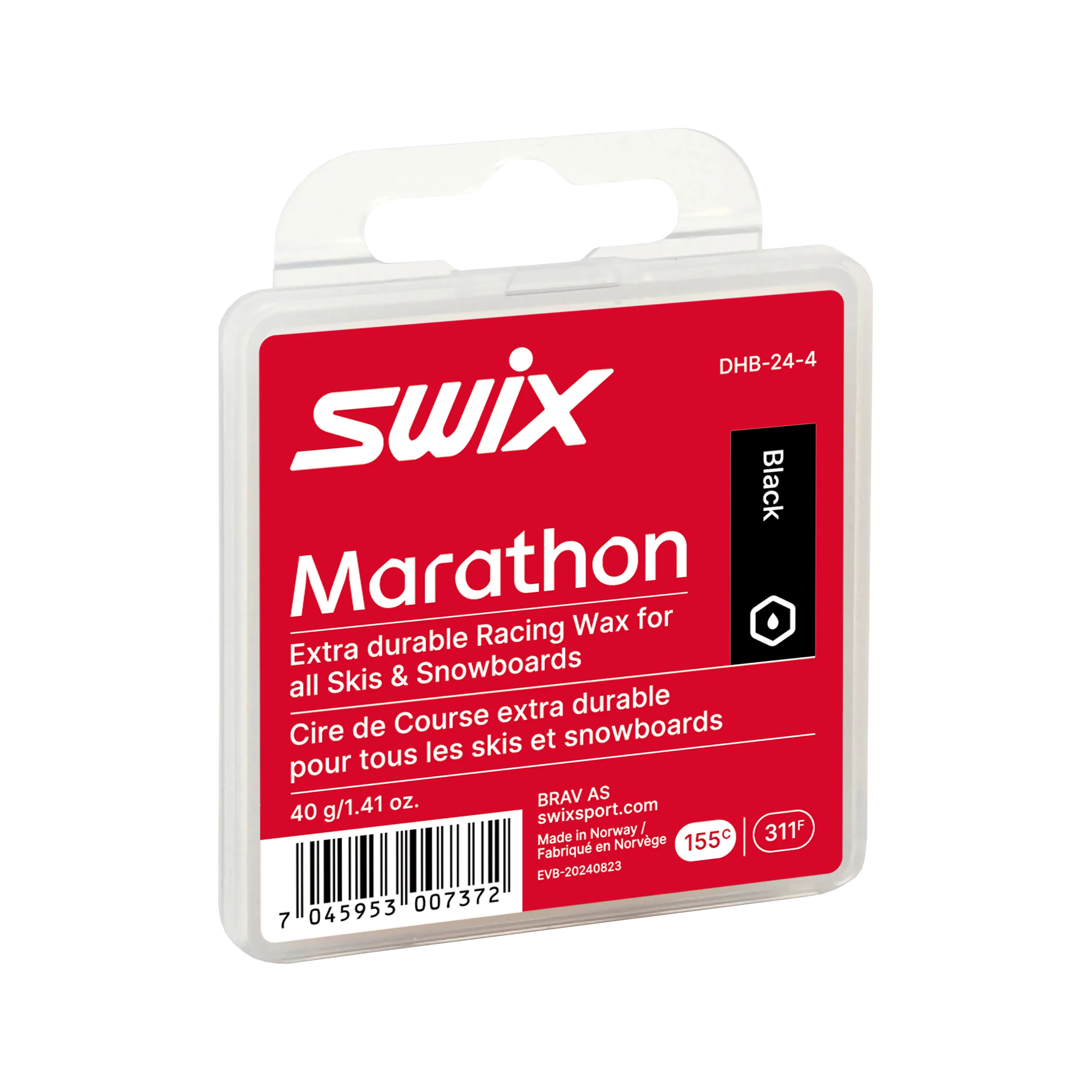 Swix Marathon Black Block