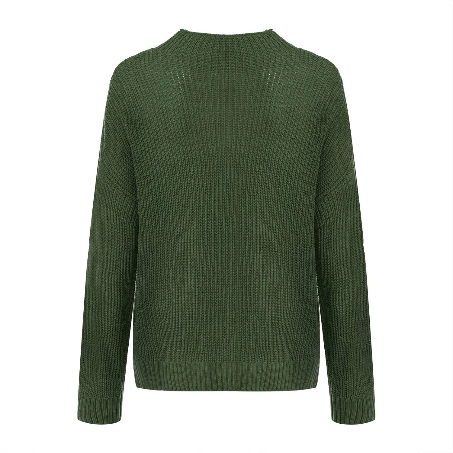 Women's Oversized Turtleneck Sweater Cable Knit Long Sleeve Pullover Fall Clothes Fashion 2023 Casual Chunky Sweaters